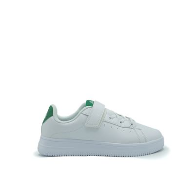 KIDS CASUAL SHOES WHITE/GREEN